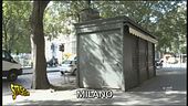 Chiosco chiuso a Milano