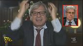 Vittorio Sgarbi furioso