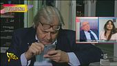 Sgarbi e un fuorionda sempre più furioso