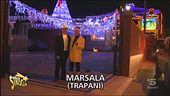 Luci natalizie a Marsala
