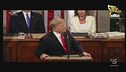 Donald Trump addormenta i bimbi
