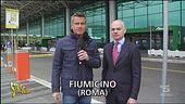 Sosta corsia di emergenza a Fiumicino
