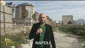 Sgombero parco a Napoli