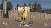 Piazza recintata a Cosenza