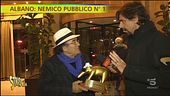 Tapiro d'oro tra le braccia di Al Bano