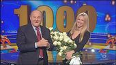 Michelle Hunziker, festa per mille puntate a Striscia