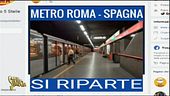 La metropolitana di Roma riaperta
