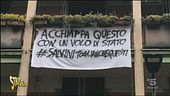 Striscia lo striscione Salvini edition