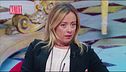 Giorgia Meloni a Matrix