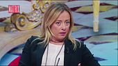 Giorgia Meloni a Matrix