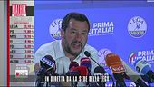 Il primo commento di Salvini ai risultati