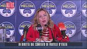 Il commento di Giorgia Meloni