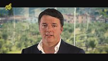 Lo scherzo a Matteo Renzi