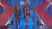 Giuseppe Povia e Vladimir Luxuria in discoteca