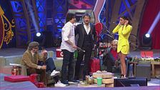 Il salotto si presenta