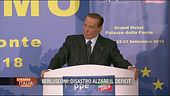 Berlusconi: disastro alzare il deficit