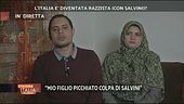 Bambino egiziano picchiato
