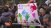 La piazza per i migranti