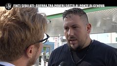 LA VARDERA: Finti sfollati: guerra tra i poveri sotto il ponte di Genova