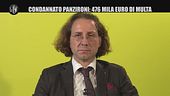 AGRESTI: Panzironi, multa da mezzo milione