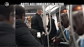 ROMITI: Razzisti prendono a botte un immigrato indiano in metro