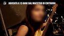 NINA: Abusi sessuali a 13 anni dal maestro di chitarra cinquantenne