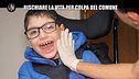 CASTELLANO: Bambino disabile senza mezzo di trasporto e fisioterapia: rischia la morte