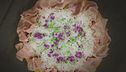 Panzucca con bavarese di grana padano dop e mortadella