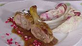 Coscia d'anatra ripiena al radicchio
