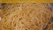 Spaghetti cacio e pepe