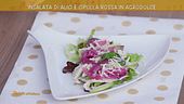 Insalata di alici e cipolla rossa in agrodolce