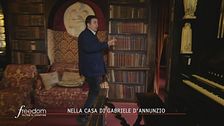 Nella casa di Gabriele D'Annunzio