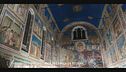 All'interno della Cappella degli Scrovegni di Padova