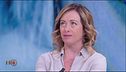 Giorgia Meloni: "Non faccio la modella nella vita"