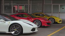 Ferrari 488. Tre rosse a confronto