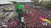 Monza in delirio per il "principe rosso"