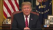 Trump: crisi umanitaria essenziale una barriera