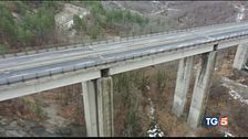 Viadotto chiuso sull'E45