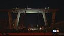 Ponte Morandi, stanotte a terra primo troncone