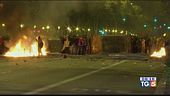 Notte di scontri a Barcellona