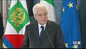 Mattarella: su foibe no al negazionismo