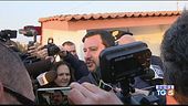 Salvini, no al processo Grillo contestato