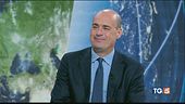 Nicola Zingaretti al Tg5