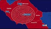 Scossa di 4.4 tra Lazio e Abruzzo