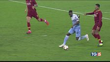 Lazio travolge Roma. Stasera Napoli-Juve