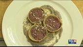 Musetto in crosta di pane e cuori di radicchio
