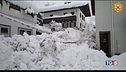 Alto Adige, valanga fra le case