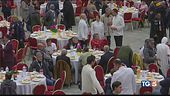 Pranzo per 1500 poveri in Vaticano