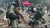 Violenze a Hong Kong dure accuse alla Cina