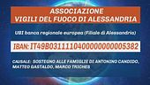 Raccolta fondi per le famiglie dei tre pompieri